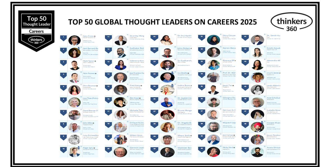 Top 25 Global Thought Leaders on Careers 2024